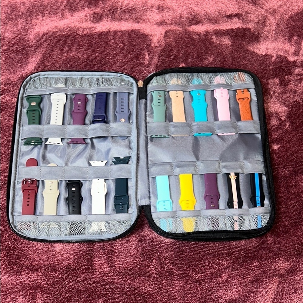 Case with Apple Watch straps and Face guards - Picture 2 of 12